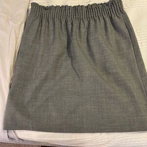 J. Crew Charcoal Mini Skirt